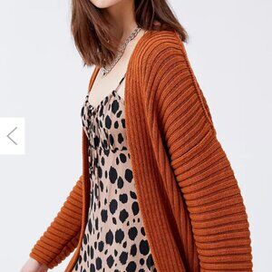 Urban Outfitters Leo Ribbed Cardigan